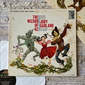 Judy Garland - “The Wizard Of Oz” (Soundtrack) LP